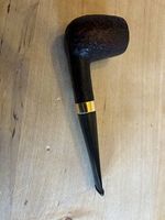 Dunhill Shell Briar Pfeife mit 18kt 750er Gelbgoldband