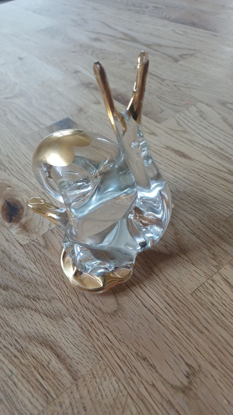 Statuette: Morano Schnecke Vergoldet  – Usato da Flawil venduto da Pinkmalibu
