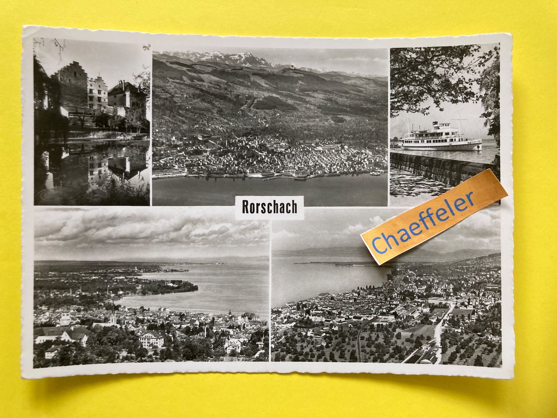 Ansichtskarten: Rorschach – Gebraucht aus Zürich von Chaeffeler