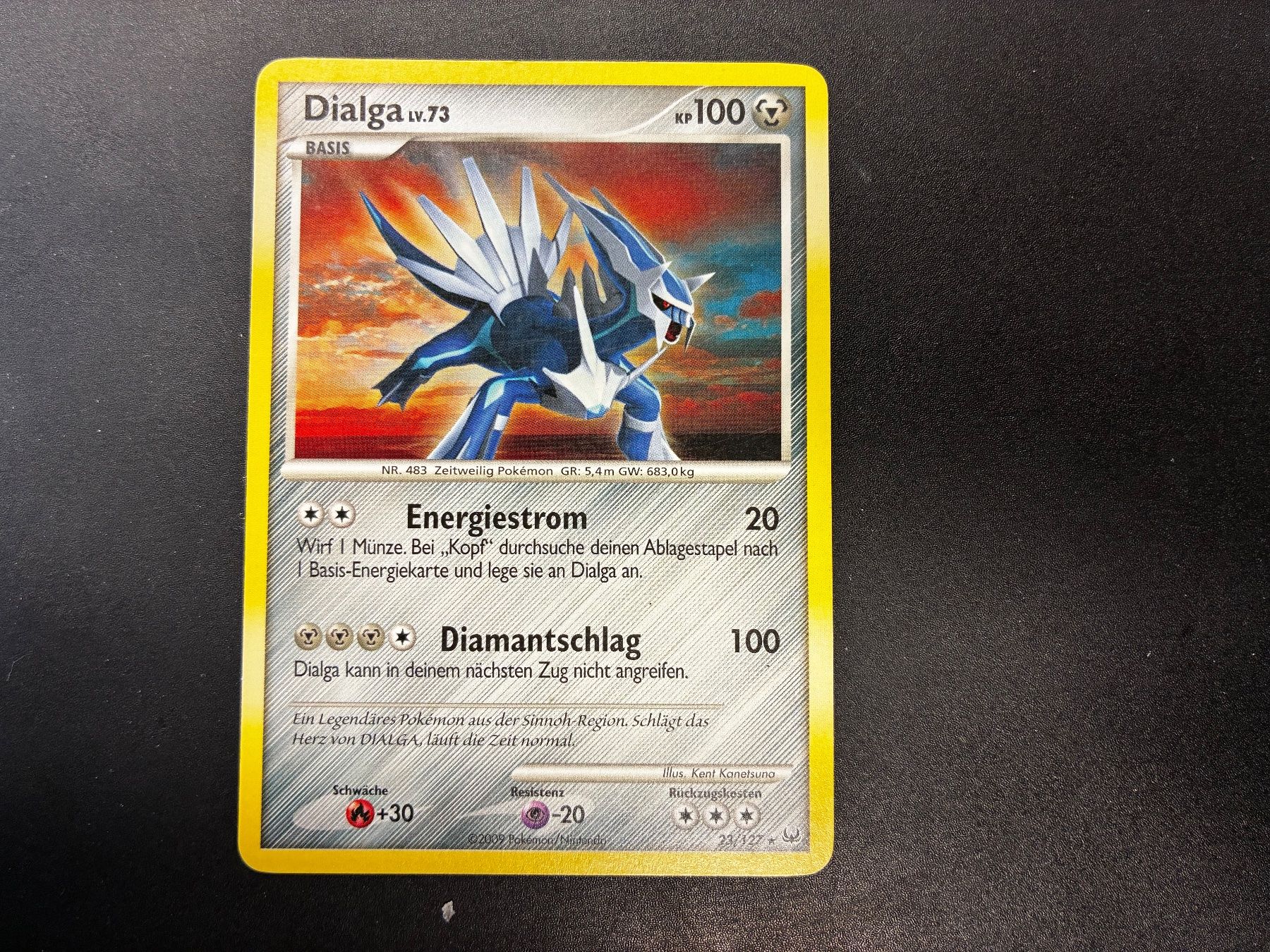 Pokémon Carte collezionabili: Dialga - Platinum - 23/127 - de – Nuovo (secondo la descrizione) da Hütten venduto da yve_tf69