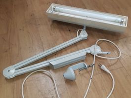Lampe, Tischlampe, Halogenleuchte, Röhrenlampe etc.