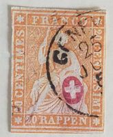 St34) 25, Strubel Rundstempel Fälschung?