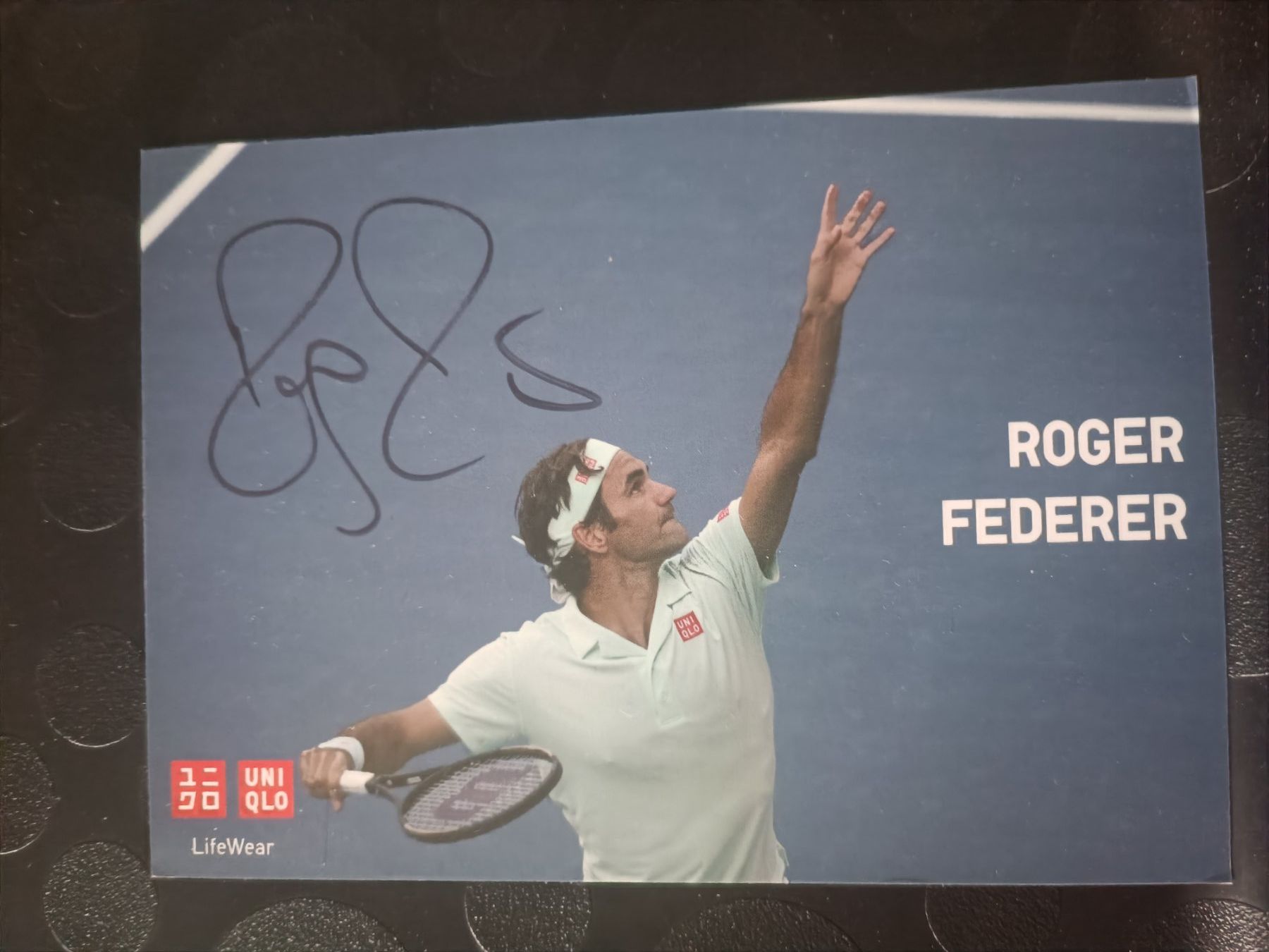 Autografi: Roger Federer - handsigniert – Usato da Menziken venduto da Artographs