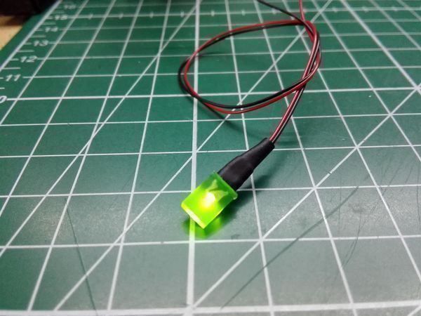 LED rechteckig 2x5x7mm Orange klar – Helle Superbright Diode