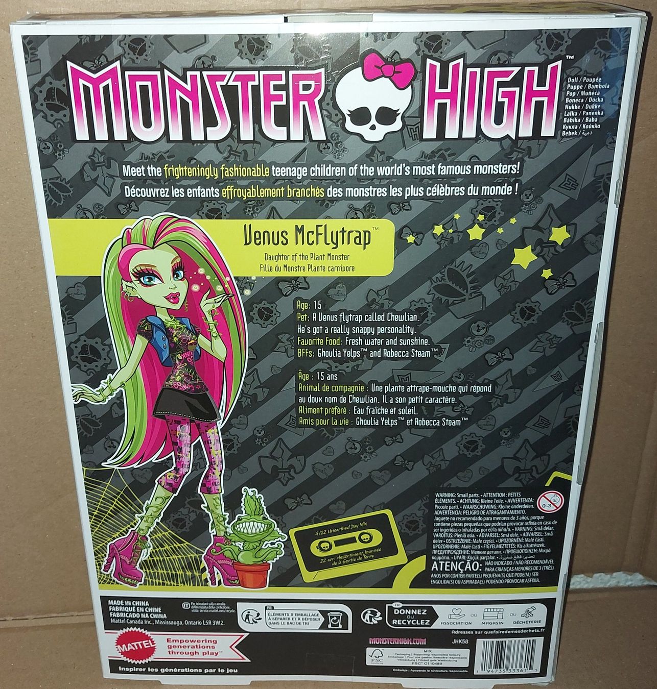 Bambole: Poupée Monster High:VENUS MCFLYTRAP "Creeproduction",2026 – Nuovo e nell'imballaggio originale da Ecublens VD venduto da Magic_Island 5