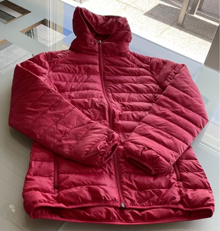 Doudoune rouge fuchsia MOUNTA, taille S - neuve