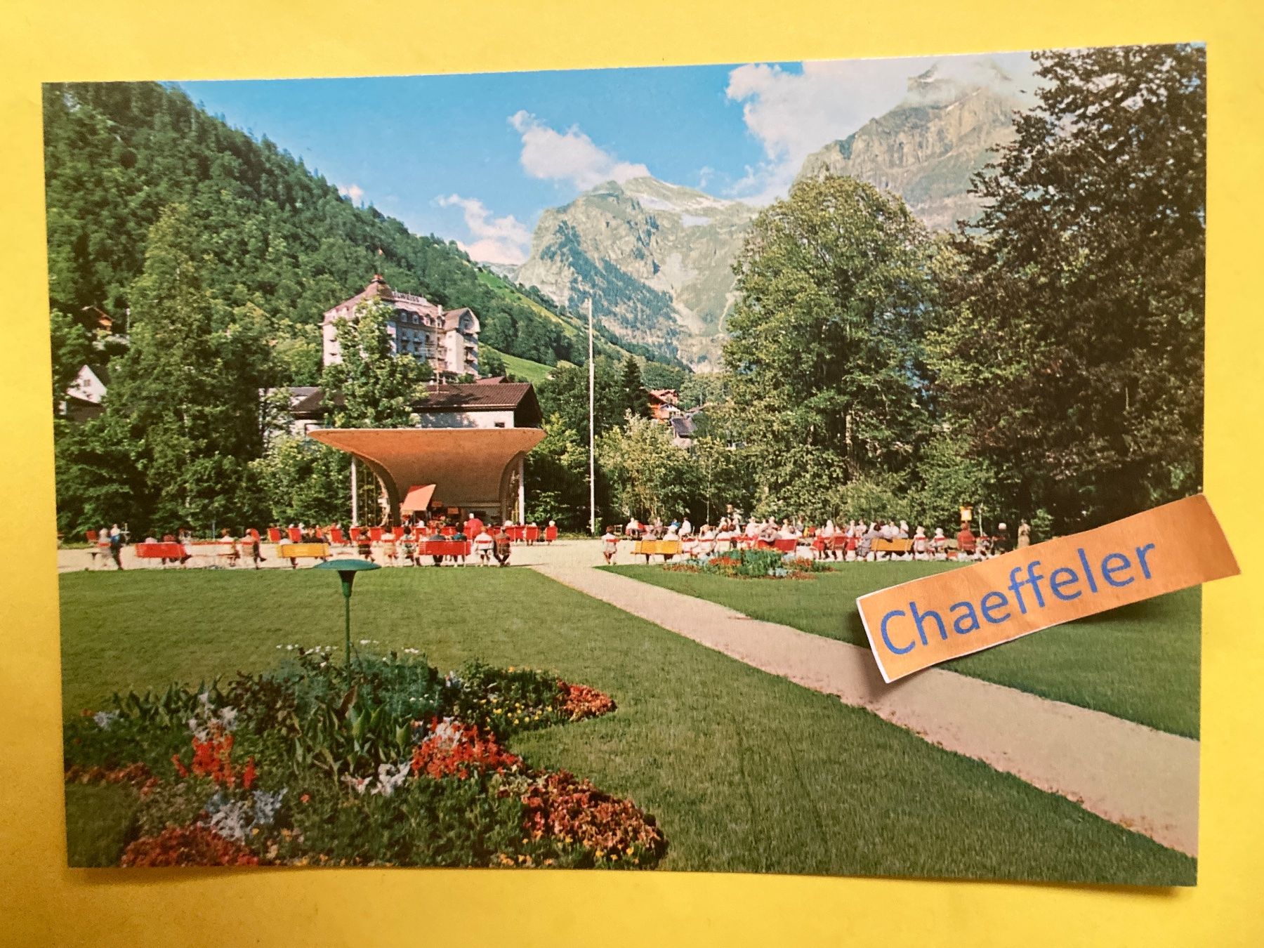 Cartes postales: Kurpark Engelberg – D'occasion à Zürich par Chaeffeler
