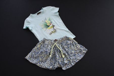 Tshirt, Shorts von Catimini gr.128 -140