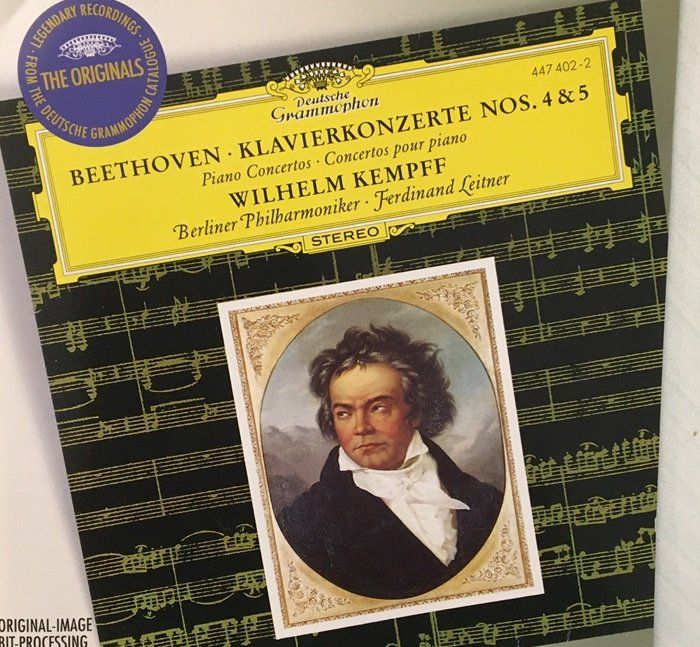 CD: Beethoven - Klavierkonzerte Nr. 4 & 5 (Kempff) – Usato da Grüningen venduto da azulblanco