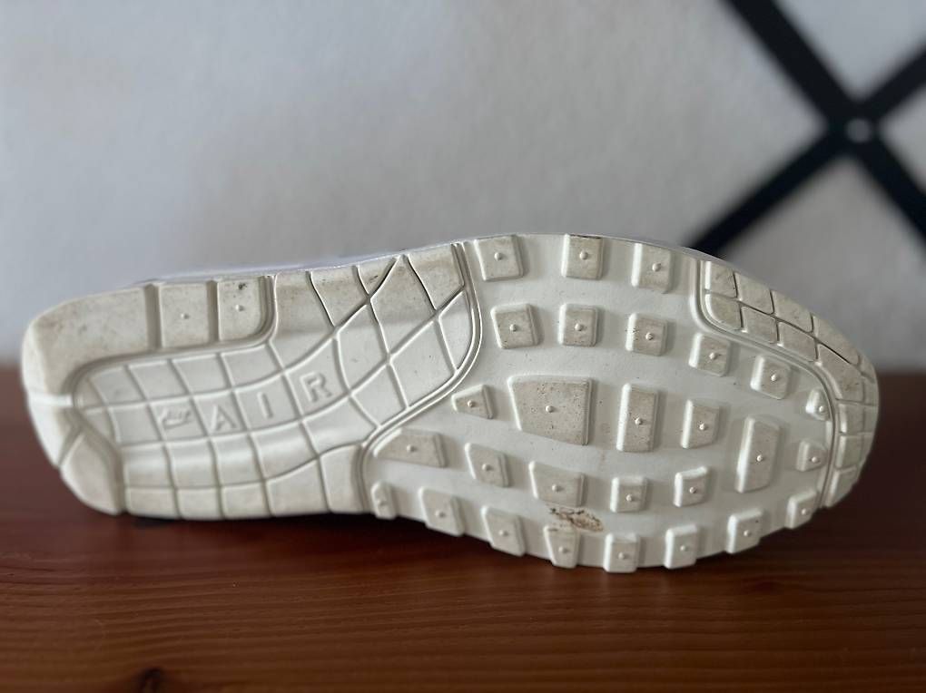 Scarpe da uomo: Nike Air Max 1 Rub Away White Brown – Usato da Dagmersellen venduto da tabula_rasa 2