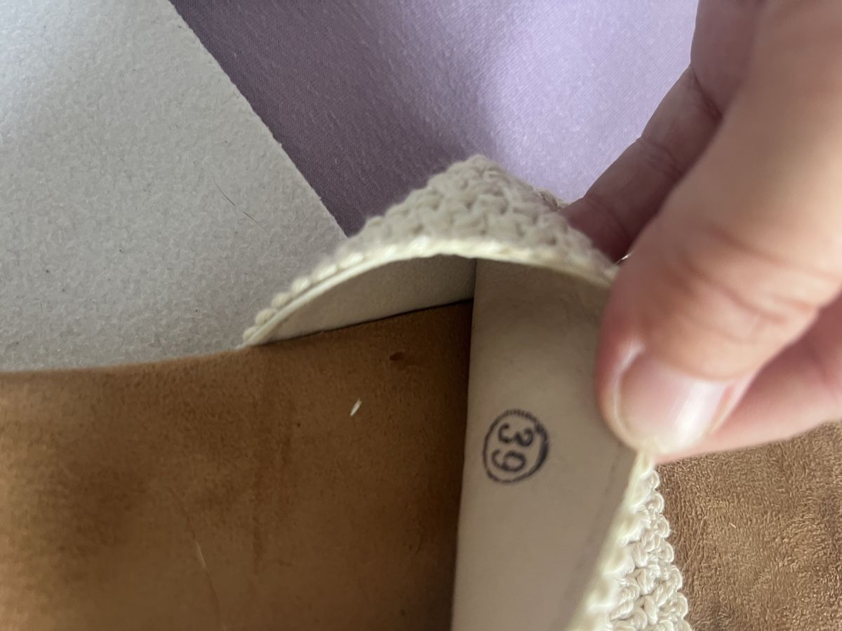 Scarpe da donna: Pantoletten Beige – Nuovo (secondo la descrizione) da Giswil venduto da Mauritius9026 2