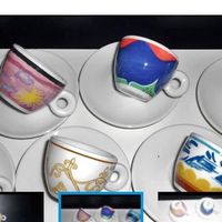 Illy Art Espresso Tässli mit Untersetzer von Simone Meentzen