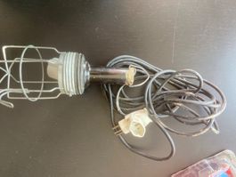 antike schachtlampe