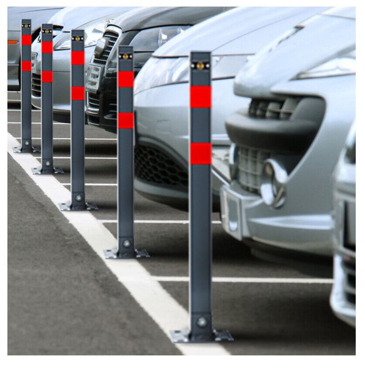 Klappbarer Absperrpfosten 65cm – Parkplatzsperre  Produktbild-Vorschau 3