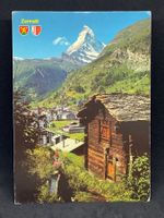 Zermatt 1616m. Matterhorn 4478m. Mt. Cervin