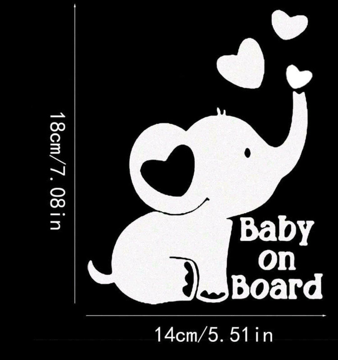 Sticker: Baby on Board Autoaufkleber – Nuovo e nell'imballaggio originale da Thalwil venduto da VitaMini 1