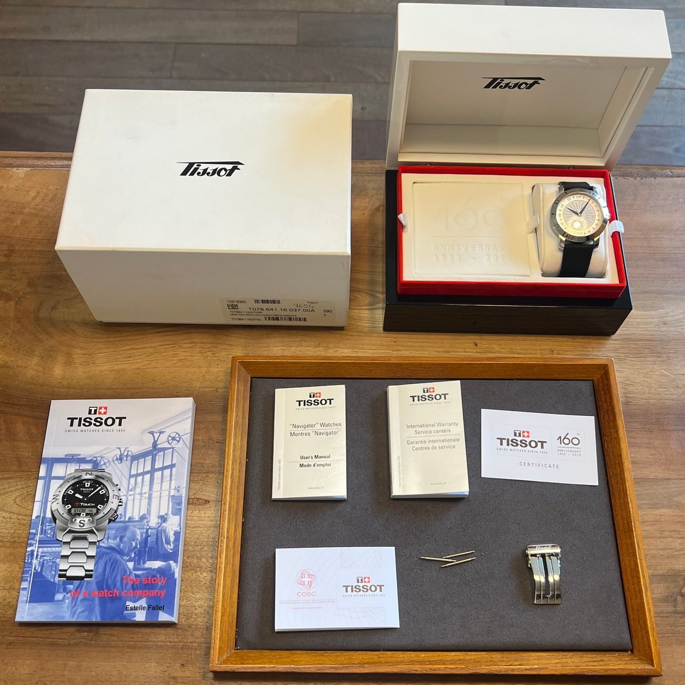 Tissot Montres: FLASH SALE Tissot Heritage Navigator World Timer Full Set – D'occasion à Carouge GE par Watchaser 9