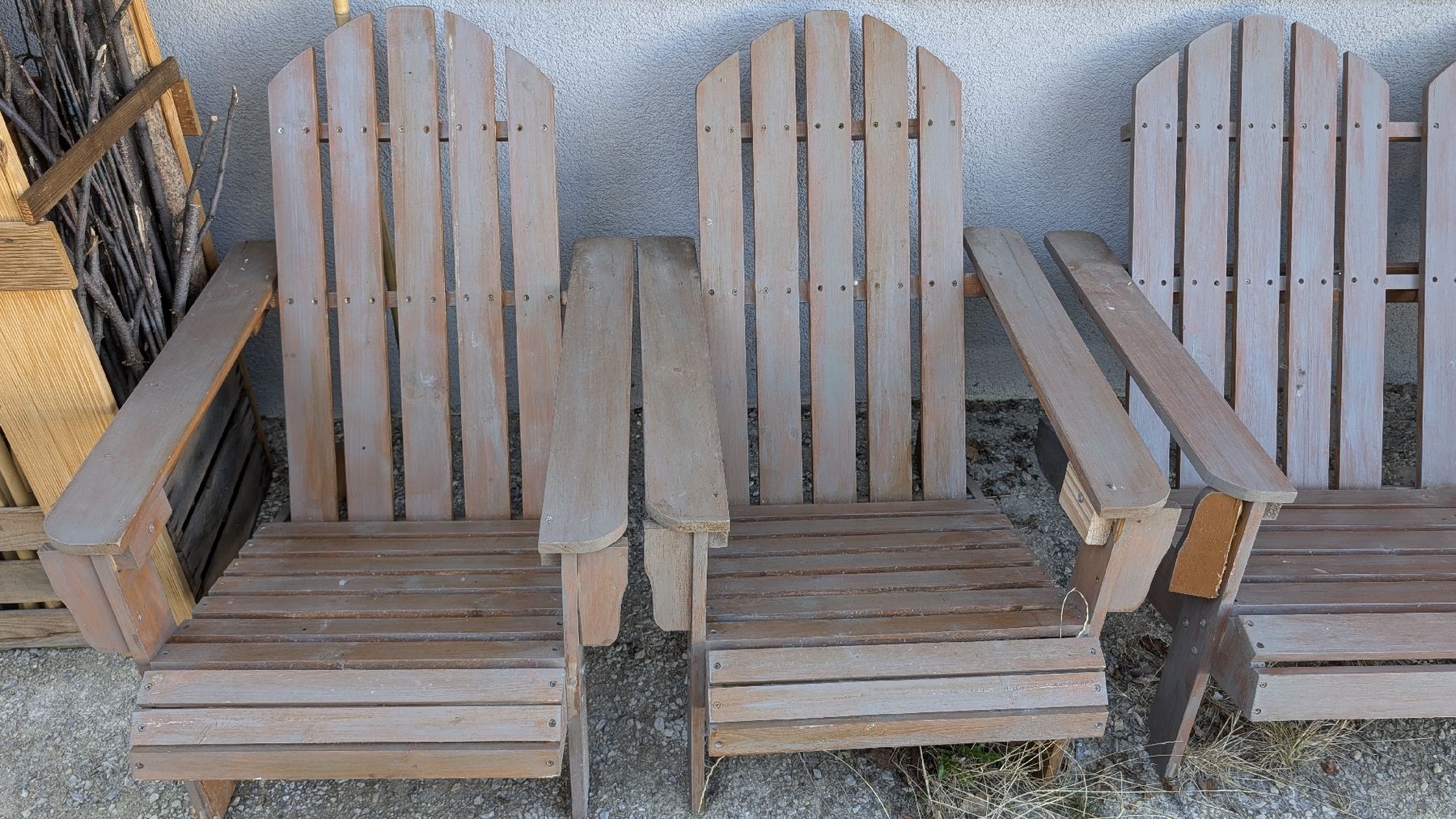 Sedie a sdraio: Ensemble 2 fauteuils et canapé avec repose-pieds – Usato da Haute-Nendaz venduto da DetoutDerien 3