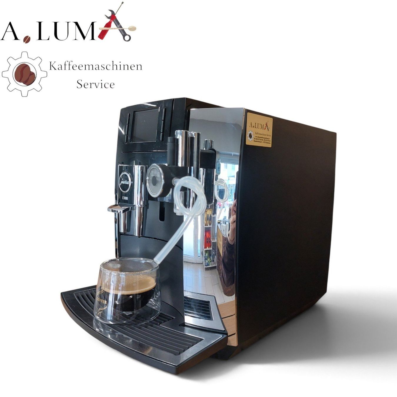 Macchine per caffè & Macchine per espresso: Kaffeemaschine Jura E800 – Nuovo (secondo la descrizione) da Gränichen venduto da Luma.KaffeeMaschinen 2