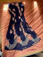 Elegantes/sommerliches Maxikleid/Abendkleid, onesize, Muster