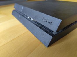 Playstation 4 with controller