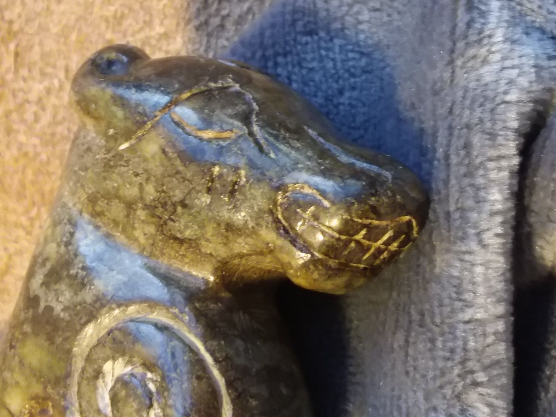 Statuette: Antike handgeschnitzte Jade Figur Pferd 19Jhd. China – Usato da Zürich venduto da sanwit 6