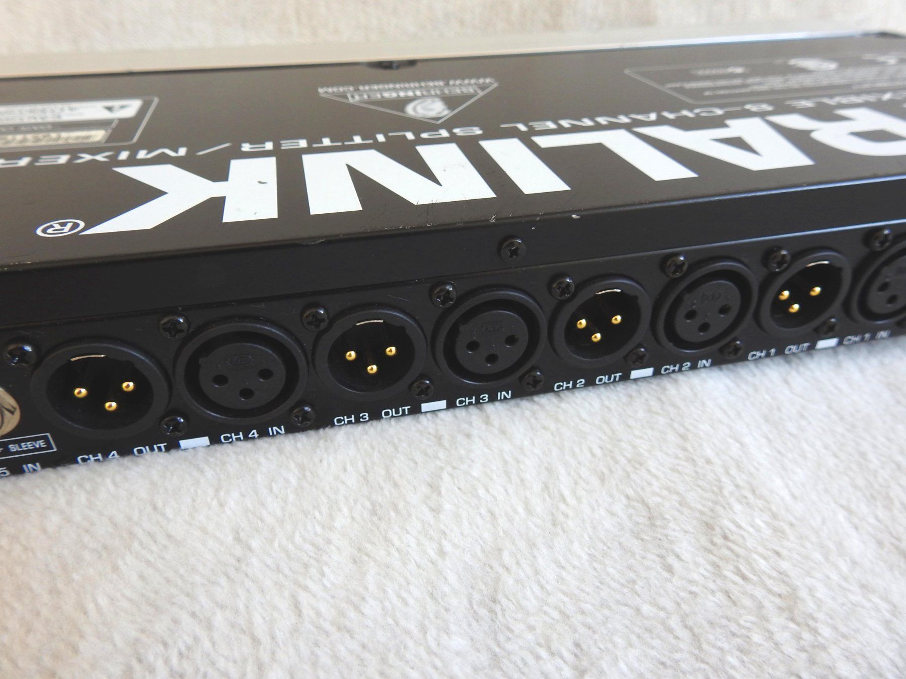 Behringer Mischpulte: Behringer Ultralink Pro MX882 flexible 8-Channel Split – Gebraucht aus Zürich von Malco0 7