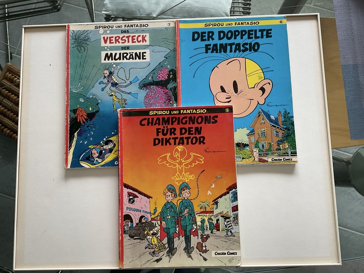 Fumetti: 3 Spirou und Fantasio Comics Carlsen  – Usato da Glattfelden venduto da bea_x9k7