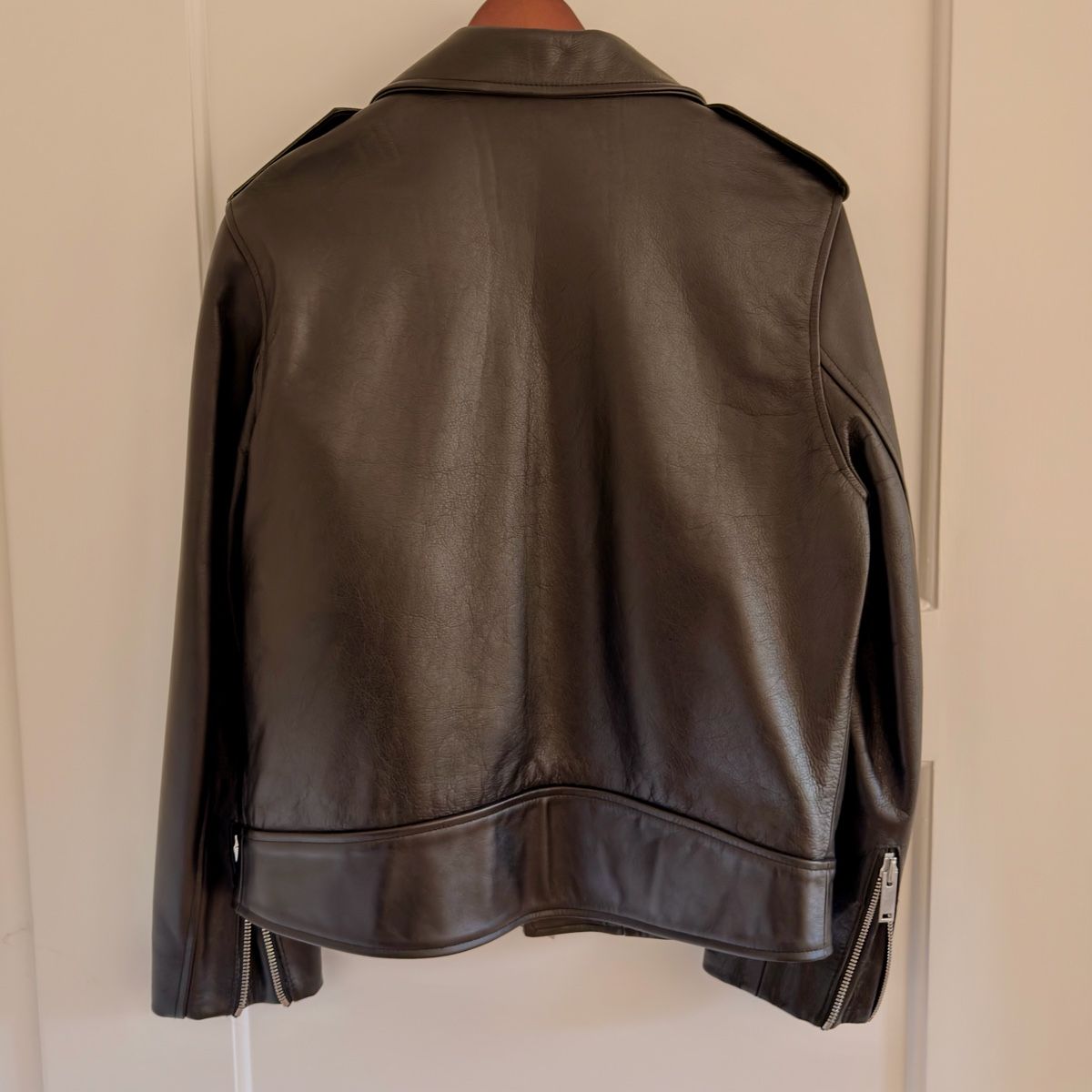 Sandro Giacche: Sandro leather biker jacket size M in perfect condition – Usato da Zürich venduto da KPSLZRH 1