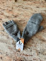 Fingerlose Alpaca-Handschue mit Abdeckkappe