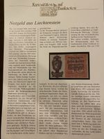 Kuriositäten auf Banknoten Liechtenstein