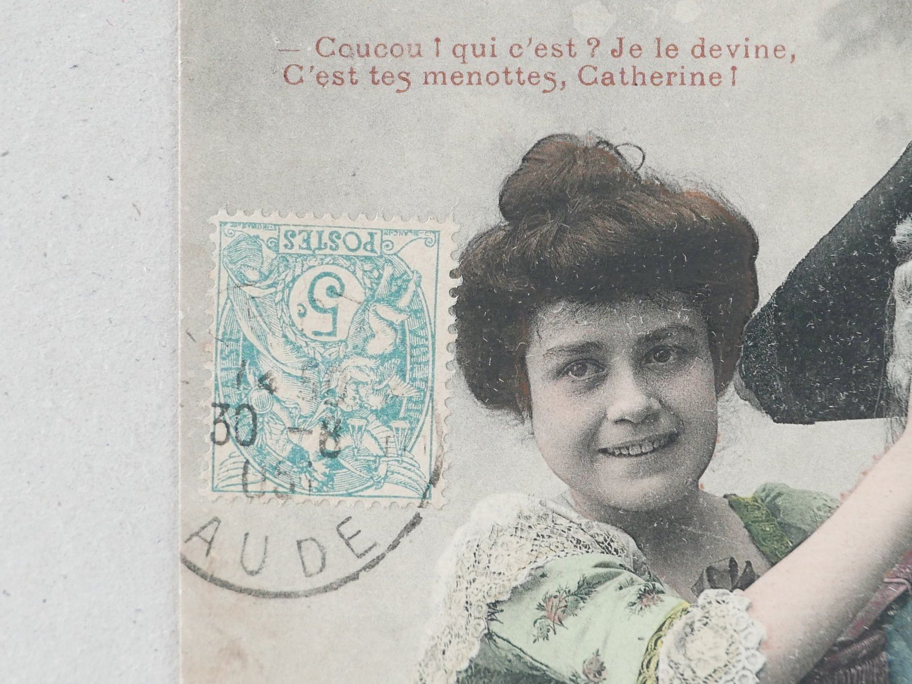 Cartoline postali: 3ER SET ANTIKE ANSICHTSKARTEN GALANTERIE 1905 – Usato da Balgach venduto da Zwischenraum 3