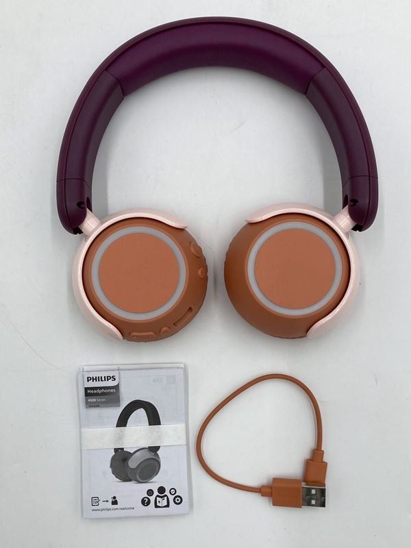 Philips Kopfhörer: PHILIPS | On-Ear Kinderkopfhörer | 4000 | Magenta – Neu (gemäss Beschreibung) aus Wittenbach von Restwert_St-Gallen