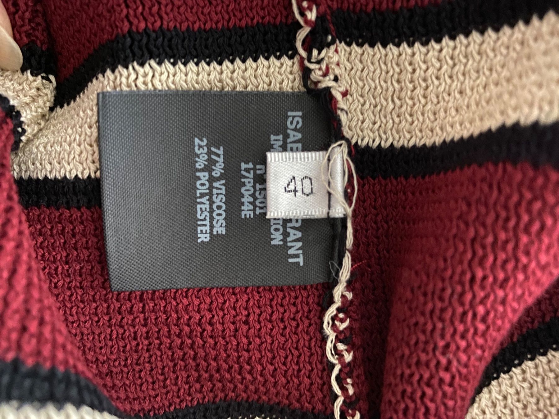 Top: Damen Top Rot GR. 40 – Usato da Zürich venduto da ron_t88f 3