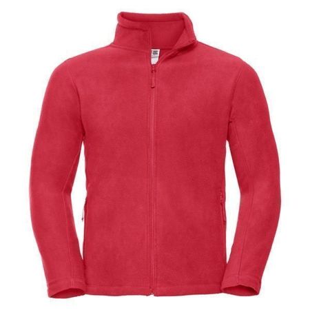 Herren Fleecejacke Russell, Rot, Gr. M