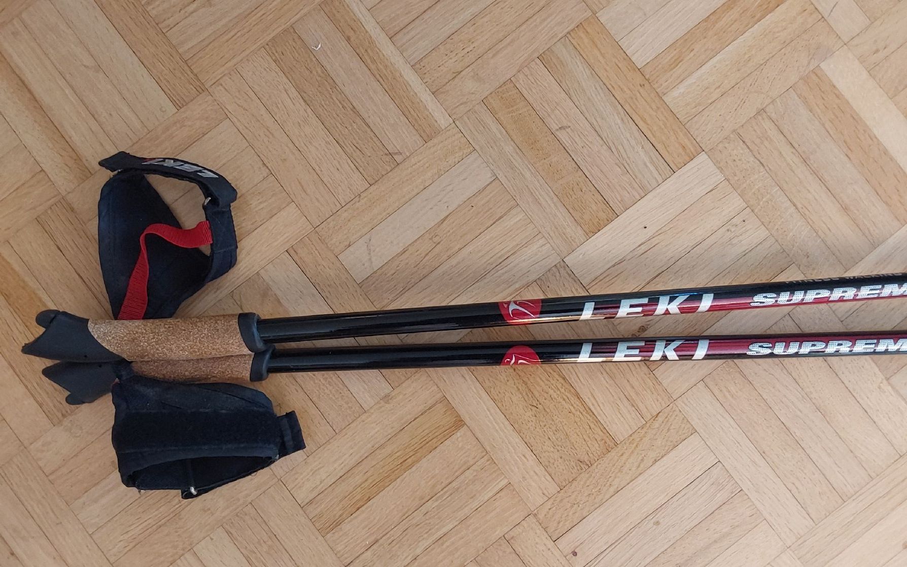 Leki Altri accessori: 1 Paar Walkingstöcke Leki Supreme – Usato da Köniz venduto da scopello12