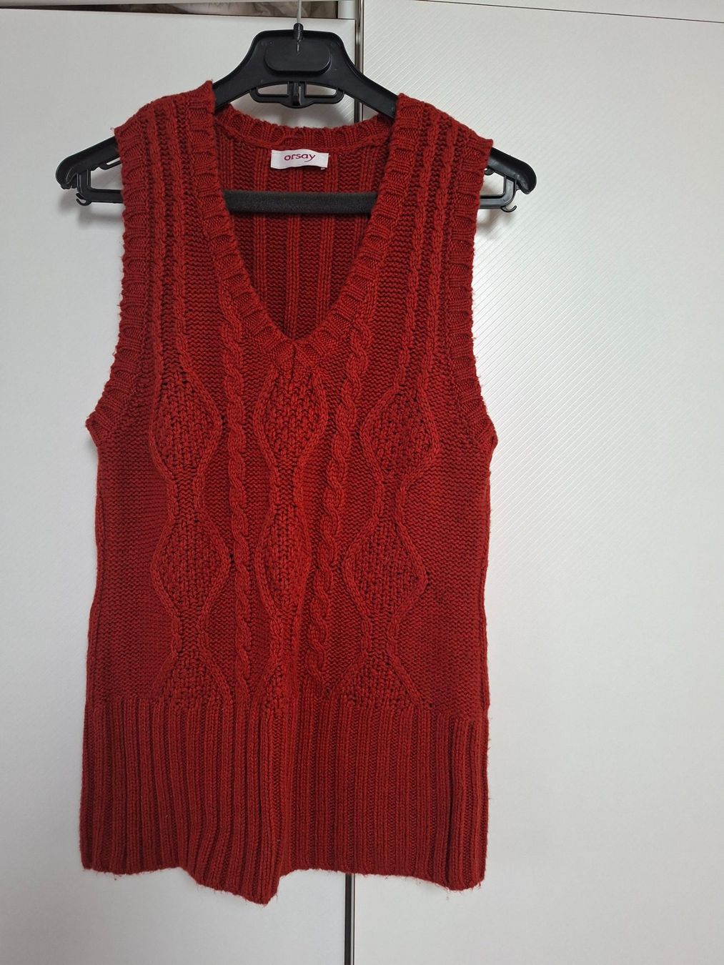 Orsay Gilet & Giacche senza maniche: Orsay Strickweste, Rostrot, Gr. M – Nuovo (secondo la descrizione) da Bäriswil BE venduto da Rezz