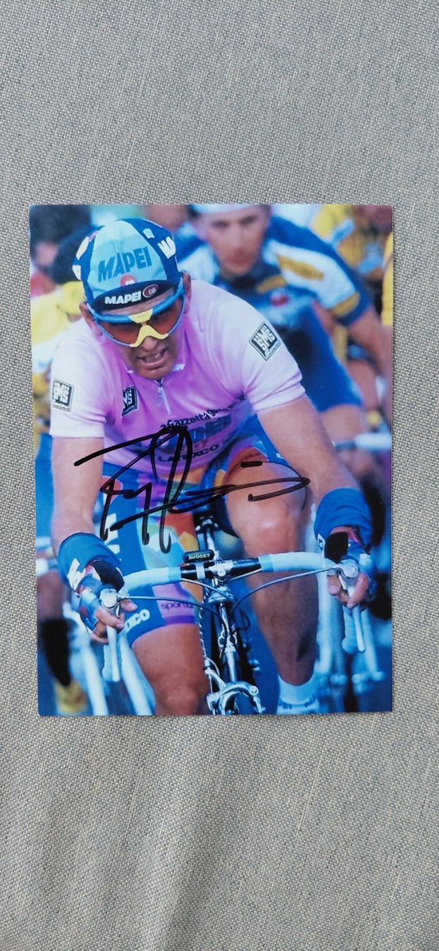 Autografi: Autogramm Tony Rominger – Usato da Schmerikon venduto da Olympia04
