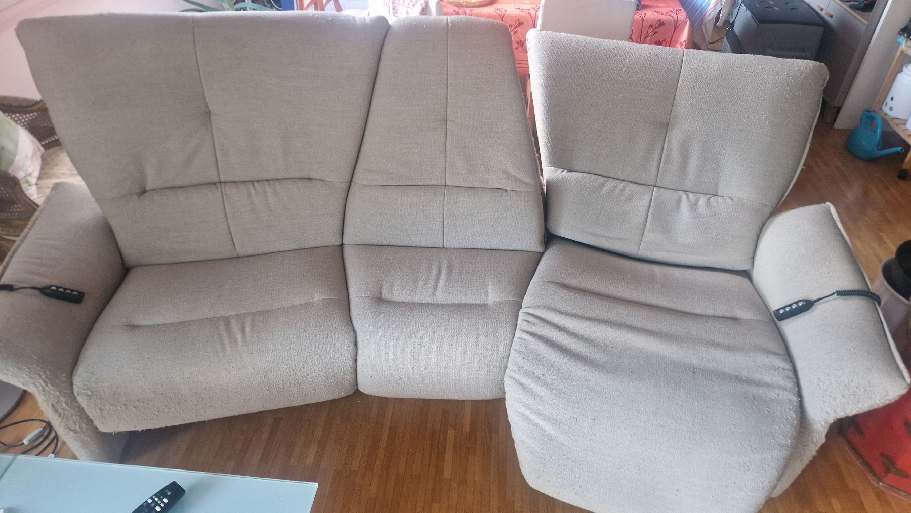 Himolla Sofas: Sofa Himolla elektrisch verstellbar 3-Sitzer – D'occasion à Buchs SG par PMULLER 1