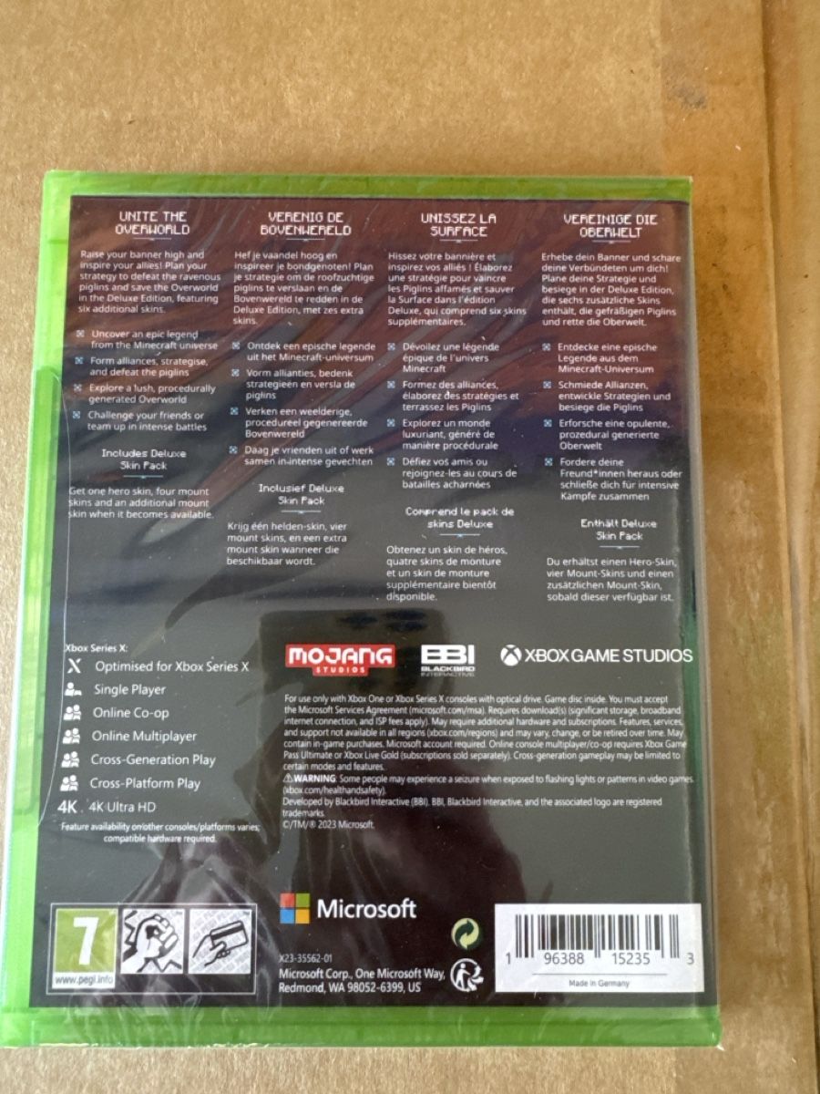 Giochi: Minecraft Legends Deluxe Edition Xbox Series X Xbox One – Nuovo e nell'imballaggio originale da Berneck venduto da Koenner.J 1