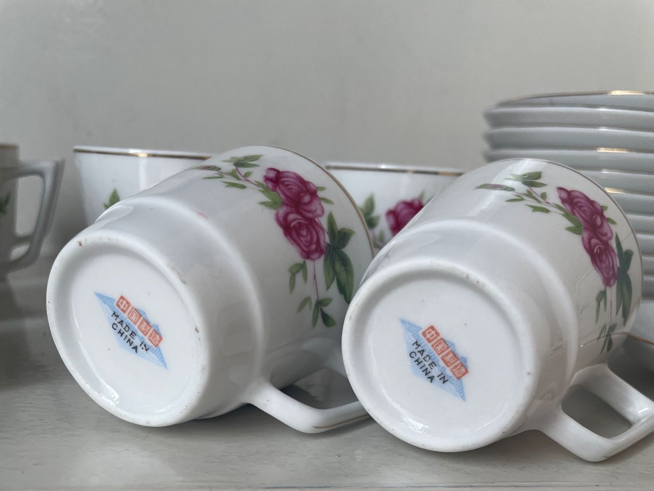 Tazze: 12 x Mokka Tassen - Vintage – Usato da Minusio venduto da Pink222 5