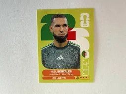 Panini Sticker FIFA WM 2026 Nabil Bentaleb ALG12