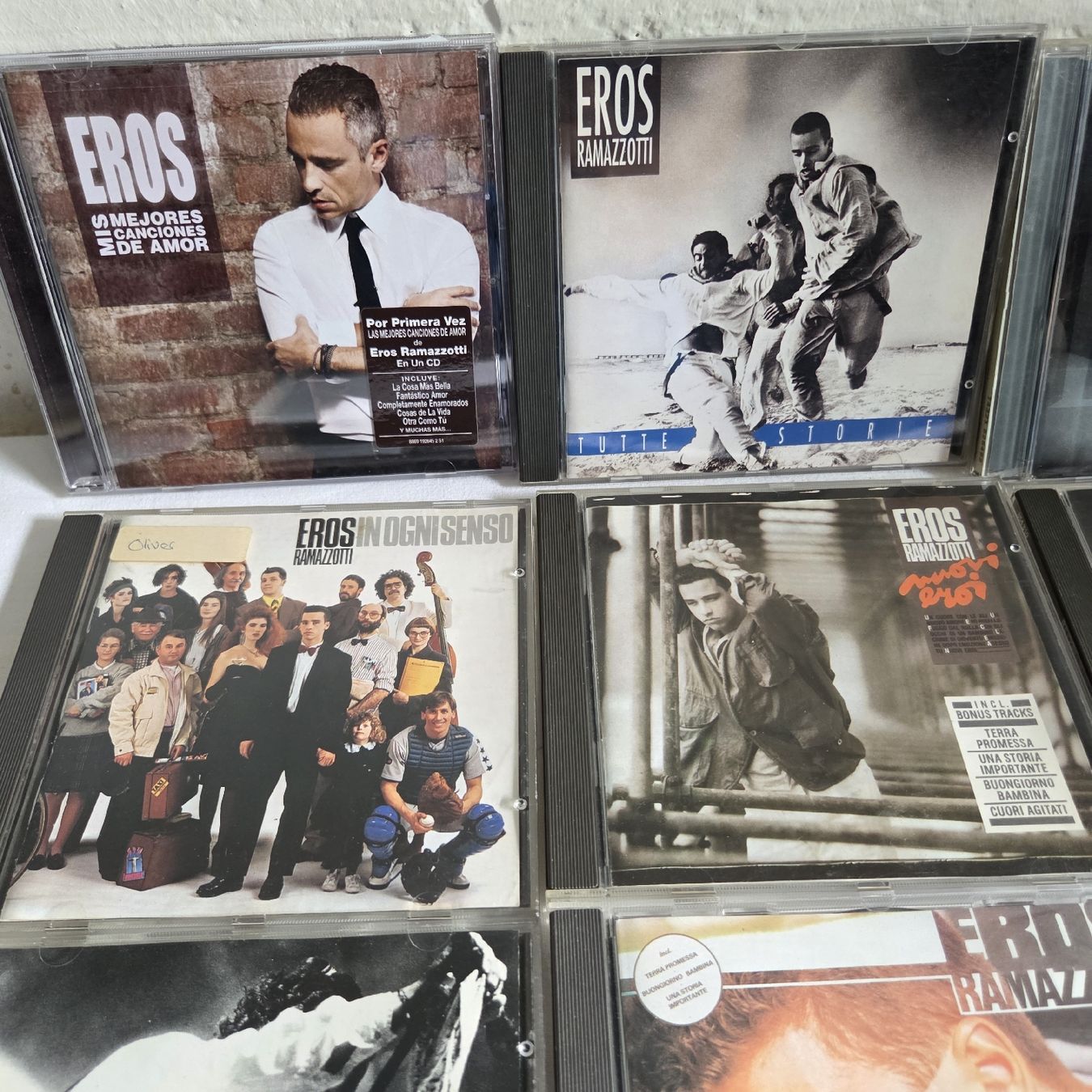 CD: CD Sammlung Eros Ramazzotti 11 Stück.. – Usato da Stans venduto da Ducati16 1
