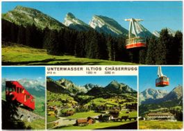 Unterwasser - 4 Bild AK