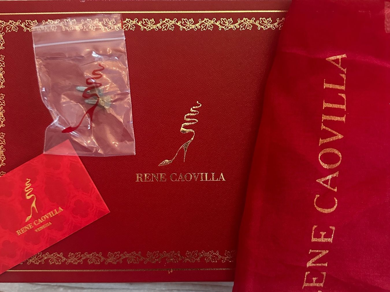 René Caovilla Scarpe da donna: Rene Caovilla - High Heels - Gold - Gr. 39 – Usato da Wauwil venduto da est_r5td 2