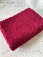 Woll-Bouclé Stoff 100cm x 155cm NEU