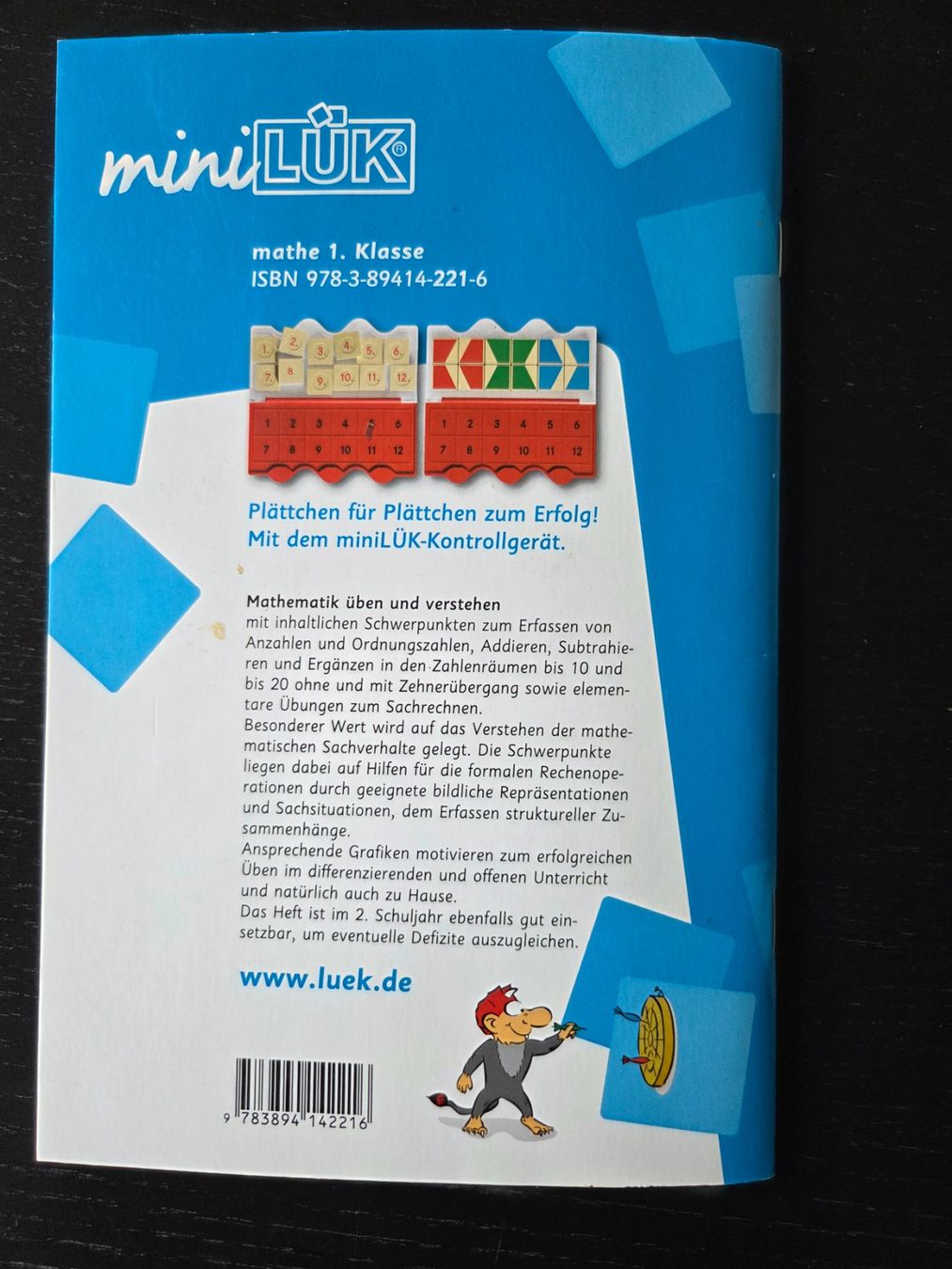 Jeux: LÜK Heft " Mathe 1. Klasse " – D'occasion à Wiesendangen par troawus 4