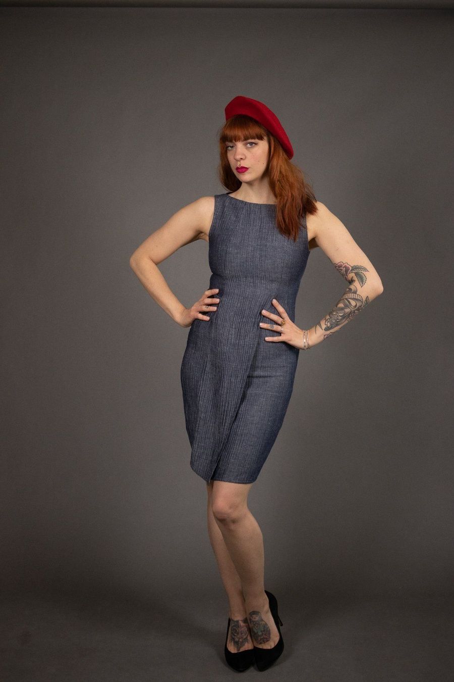 Akris Kleider: Grauer AKRIS Linenkleid - Gr. S – Gebraucht aus Hombrechtikon von BAZ-Vintage 2