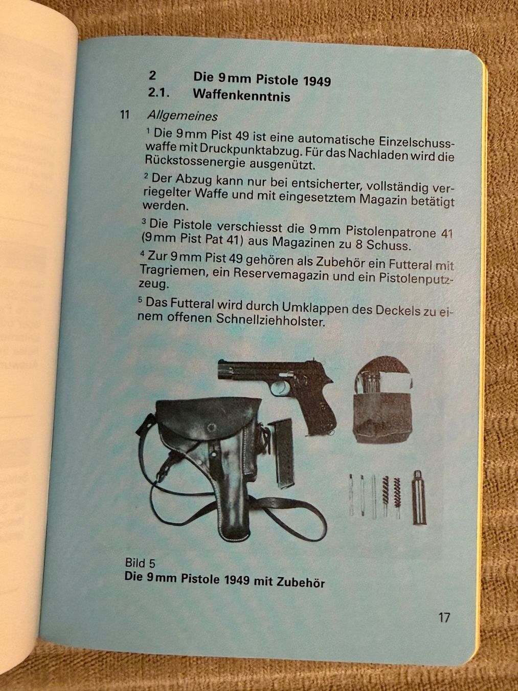 Libri: Reglement: Die Pistolen – Usato da Brütten venduto da Hst1 3