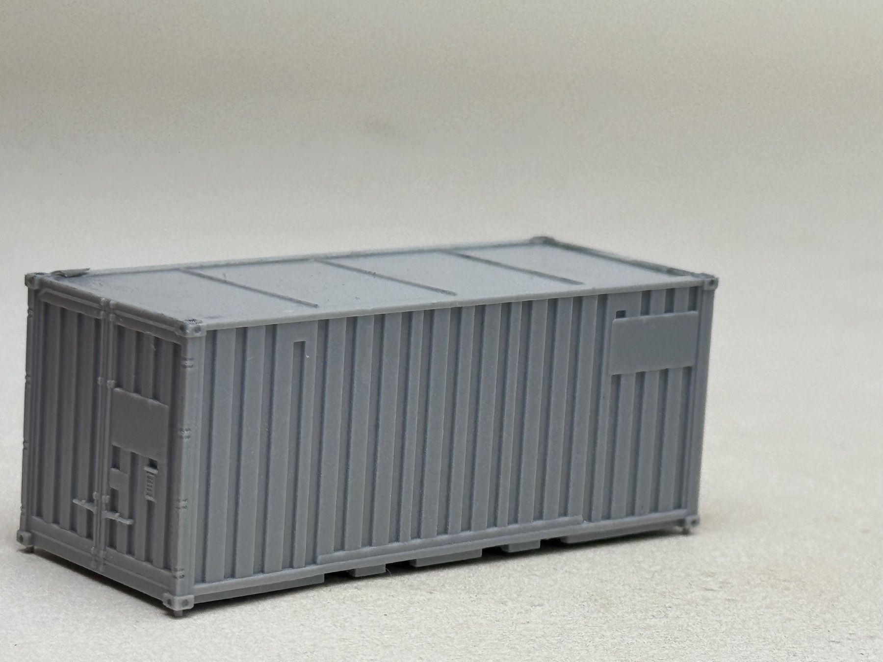 Modelleisenbahnen: EB- 20 Ft. Container neutral grau – Gebraucht aus Elm von Wikmtz